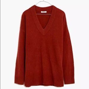 BRAND NEW•Madewell Bartlett V-Neck Sweater